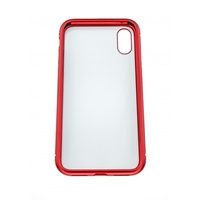Husa de protectie Magnetic 360 pentru Apple iPhone XS Max, Rosu