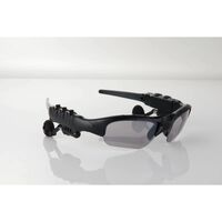 Ochelari de Soare Inteligenti, Flippy, Lentile Polarizate, Conexiune Bluetooth 5.0, Functie Apelare, Redare Muzicala, Impermeabili IPX3, 12.5 x 17 x 4 cm, Negru