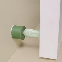 Opritor de Usa, Flippy, din Silicon, Model Magicial, cu Prindere de Perete, Anti-Coliziune, 4x 8.5 cm, Verde