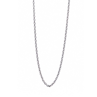 Lantisor din Argint 925 rodiat, model la baza gatului, 38 cm