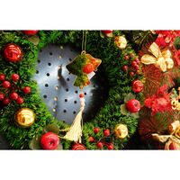 Ornament brad, Flippy, Clopotei, Auriu, Lucios, 10*23CM, Acril, Interior/ Exterior