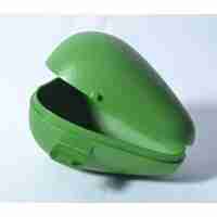 Cutie de depozitare si pastrare a alimentelor, Plastic, Flippy, Model Avocado, 8.4x8.4x12.3 cm, Verde