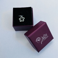 Pandantiv din Argint 925 Jolie Silver, Model Floare contur, 15 x 10 mm, 0.5 g