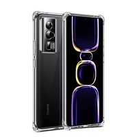 Husa protectie pentru Xiaomi Poco X3 Pro, Flippy, TPU, Antisoc, Protectie colturi, Rezistenta la impact, 1.5 mm, Transparenta