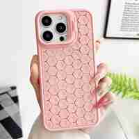 Husa de Protectie TPU, Flippy, pentru Apple iPhone 14, 3D Cube, cu Inel, Protectie Camera, Antisoc, Antizgariere, Antialunecare, Acoperire Completa, Roz
