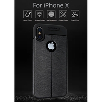 Husa Apple iPhone X Zore TPU moale Negru