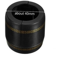 Lacat de Blocare pentru Sticle, Flippy, Lacat pentru Sticle cu Bauturi, din Plastic PP durabil, Cu Parola din 3 Cifre, 40 x 42 x 45 mm, Negru