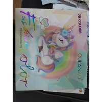 Trusa de machiaj, paleta de farduri Oulanao cu 72 de culori pigmentate, Flippy, Resigilat