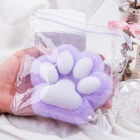 Jucarie Interactiva Squishy, Flippy, Model Cat Paw, Squeeze Pinch Family, Revenire Lenta, din TPR, +3 Ani, 7.5 cm, Textura Puf, Mov