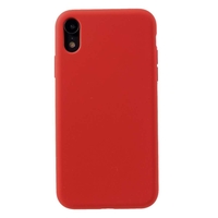 Husa protectie compatibila cu Apple iPhone X/XS Liquid Silicone Case Rosu