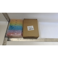 Cutie Depozitare Medicamente, Flippy, 7 Zile, 21 Compartimente, Cutie Suport, Recipiente Detasabile, Portabila, Multicolor, Cutie Transparenta, 15.6x12 cm