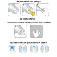 Balon din Folie Flippy, Cifra 1, 81 cm, Pentru Aer sau Heliu, Argintiu