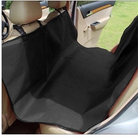 Covor pentru Masina, pentru Animalele de companie, Flippy, Covoras impermeabil, pentru Calatoriile Lungi, din Panza Oxford, 135 x 135 cm, Negru
