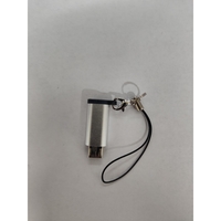 Adaptor Type C (mama) to micro USB (tata) cu Agatatoare Breloc inclusa, Argintiu