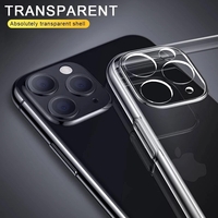 Husa de Protectie, Compatibila cu Apple iPhone 16 Pro, TPU, Antisoc, Rezistenta la Impact, Protectie Camera, Transparenta
