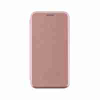 Husa de protectie Flippy compatibila cu Samsung Galaxy A52 Magnet Book Case Roz-Auriu