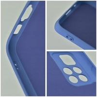 Husa de Protectie, Flippy, pentru Xiaomi Redmi Note 12 Pro 5G, Liquid Silicone, cu Microfibra pe Interior, Protectie Antisoc, Compatibil Incarcare Wireless, Albastru