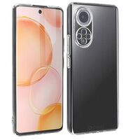 Husa Protect Plus pentru Huawei NOVA 9 SE, Flippy, Silicon Subtire, Transparenta