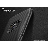 Husa Samsung Galaxy S8 IPAKY Carbon Fiber Negru