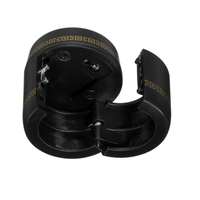 Lacat de Blocare pentru Sticle, Flippy, Lacat pentru Sticle cu Bauturi, din Plastic PP durabil, Cu Parola din 3 Cifre, 40 x 42 x 45 mm, Negru