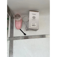 Aparat Pentru Curatat Scame, Par Si Praf, Flippy, Pentru Diferite Tipuri De Material, Cu Lame Din Otel Inoxidabil, Incarcare Prin USB Type-C, Cu Perie De Curatare si Cablu USB Incluse, 13x7 cm, Roz