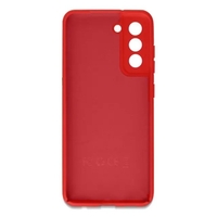 Husa protectie Flippy pentru Samsung S21 FE Liquid Silicone Rosu