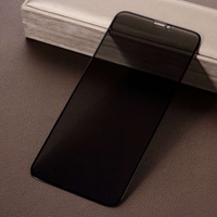 Folie Sticla Apple iPhone 11 Pro Max Full Glue Privacy Negru