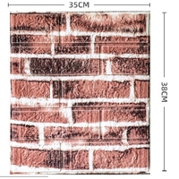 Set 10 Placi Tapet 3D Flippy,  35 x 38 cm, 3 mm, 1.33 mp, Tip