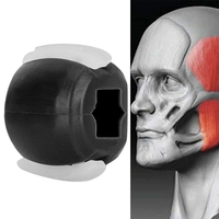 Dispozitiv de Tonifiere Faciala, Flippy, din Silicon, Corectare Mandibula/Maxilar, Negru
