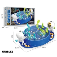 Jucarie Interactiva, Flippy, Model Astronauti, Joc de Masa, +5 Ani, Portabil, 2 Jucatori, 19 x 7 x 11.3 cm, Albastru