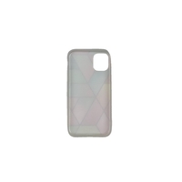 Husa protectie pentru Apple iPhone 11 Soft IMD TPU Marble Geometric Roz
