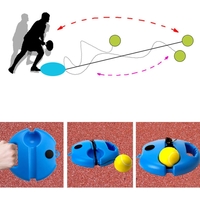 Set Badminton pentru Copii, Flippy, Doua Palete, Fluturas, 2 Mingi, Minge cu Elastic pentru Antrenament, Suport de Prindere Stabil, 41x23 cm, Albastru Portocaliu