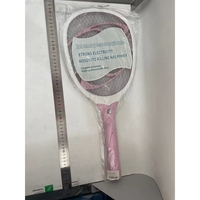 Paleta Electrica pentru Tantari, Muste sau Insecte LED, Flippy, Plastic, Casa si Gradina, Anti-insecte, Alb-Roz