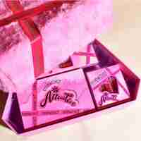 Set de Machiaj din 6 Piese Kevin&Coco, Farduri de Pleoape, Iluminator, Lip Gloss-uri, Creioane de Buze, Blush, Agrafe, Model Atractive, 35x33x10.5 cm, Multicolor