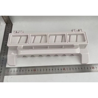 Presa pentru Carne, Flippy, pentru Kebab, cu Maner, din ABS, 29 x 7.5 x 2.6 cm, Alb