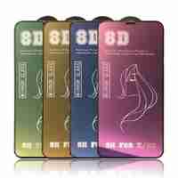 Folie de Protectie, Flippy, pentru iPhone 15 Pro Max, Tempered Glass Mirror 8D, Efect Oglinda, HD, Albastru