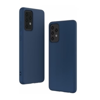 Husa de protectie Flippy compatibila cu Samsung Galaxy A52 Matte Tpu Albastru inchis