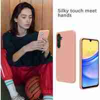 Husa de Protectie Matte TPU, Flippy, pentru Samsung Galaxy A35 5G, Protectie Camera, Antisoc, Antizgariere, Antialunecare, Acoperire Completa, Roz
