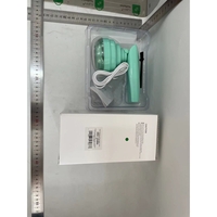 Aparat Pentru Curatat Scame, Par Si Praf, Flippy, Trimmer pentru Diferite Tipuri De Material, Cu Lame Din Otel Inoxidabil, Maner Flexibil, Incarcare Prin USB, 13x8 cm, Verde