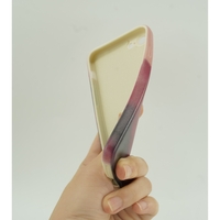 Husa protectie Flippy compatibila cu Apple iPhone XR Tpu Ombre, Roz/Mov/Negru