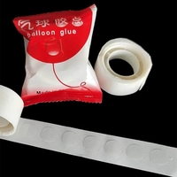 Rola Dubla-Adeziva, Flippy, pentru Lipit Baloane, 100 de Buline cu Diametru 1.2 cm, Transparent