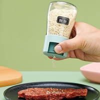 Dozator Condimente, Flippy, din Stilca, 180 ml, Rezistenta la Umidiate, 11.3 x 6.4 cm, Masura 5g, Verde