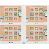 Joc educativ Sudoku cu tablita magnetica, 32 de piese, cartonase cu animale, Verde