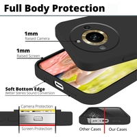 Husa de Protectie, Flippy, pentru Realme 11 Pro Plus, Liquid Silicone, cu Microfibra pe Interior, Protectie Antisoc, Compatibil Incarcare Wireless, Negru