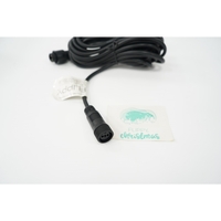 Prelungitor, Flippy, cauciuc, 220 volti, 5 metri, fir negru