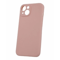 Husa protectie Flippy compatibila cu Apple iPhone 13  Liquid Silicone Roz