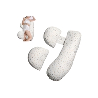 Set Perna pentru Gravide, Flippy, Husa Detasabila, Spuma Moale, Utilizare in Forma H si U, Reglabila, Latime Ajustabila, Proactive, Gri
