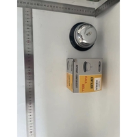 Clopotel sonerie metalica Flippy, pentru receptie hoteluri, baruri, restaurante, material metal si plastic, 6 x 10 cm, argintiu