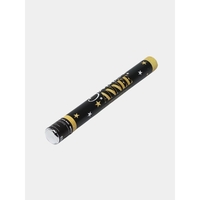 Tub de Confetti, Flippy, Bonne Annee, 40x5 cm, Confetii Stelute din Aluminiu, Auriu/Argintiu