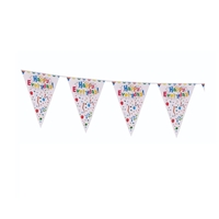 Banner Happy Birthday, Flippy, Stegulete, 33 x 24 cm, Model Happy Everyday, Multicolor